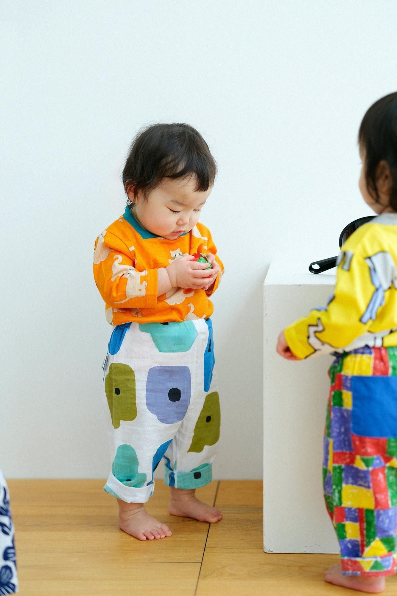 ●ひふじばん 七分丈/ねこ