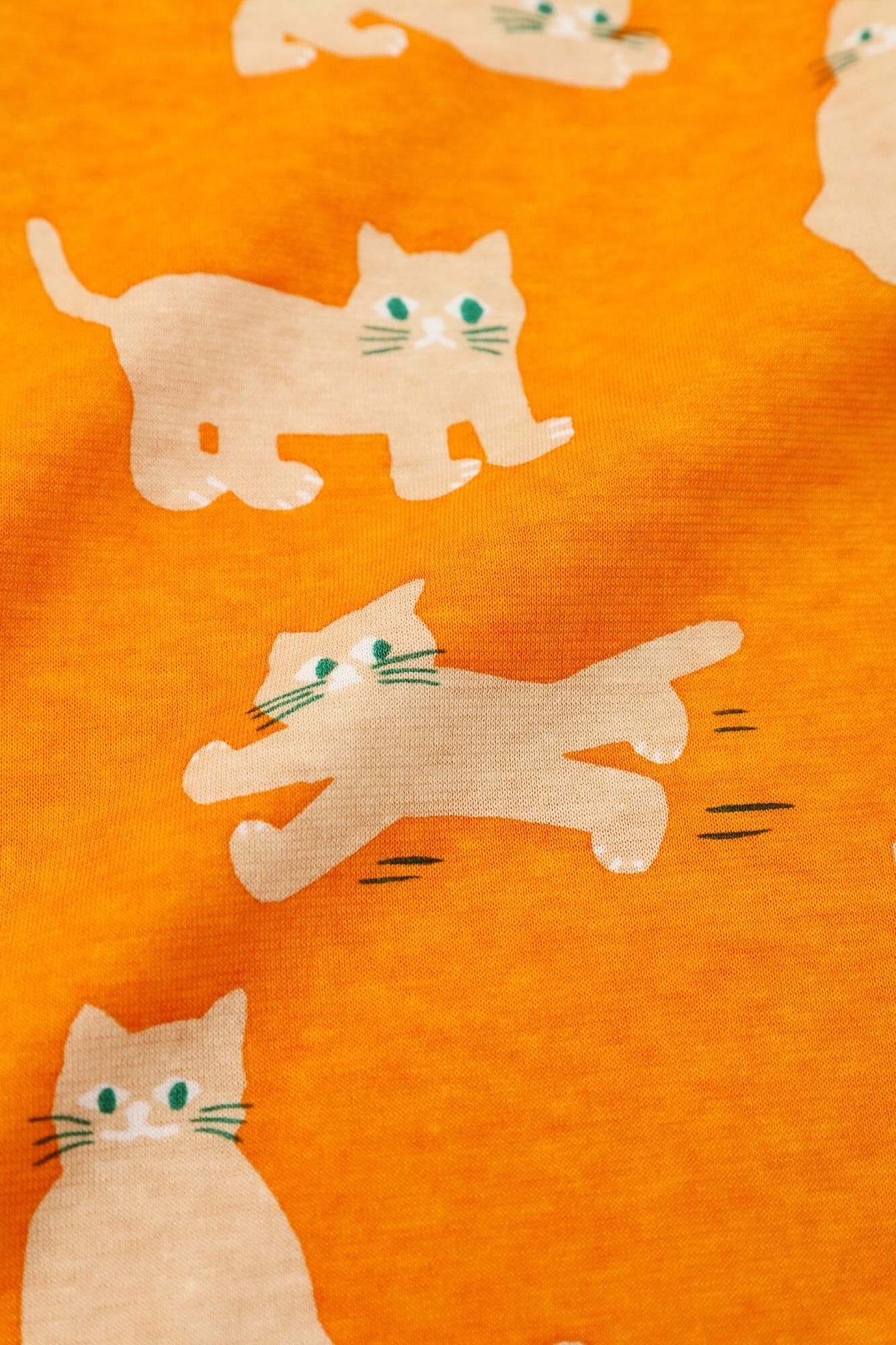 ●ひふじばん 七分丈/ねこ