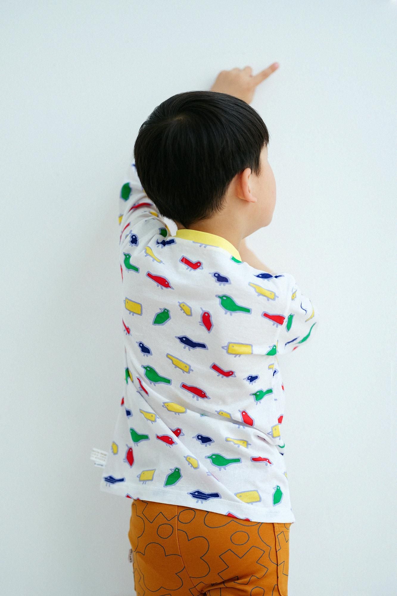 ●ひふじばん 七分丈/とりどり