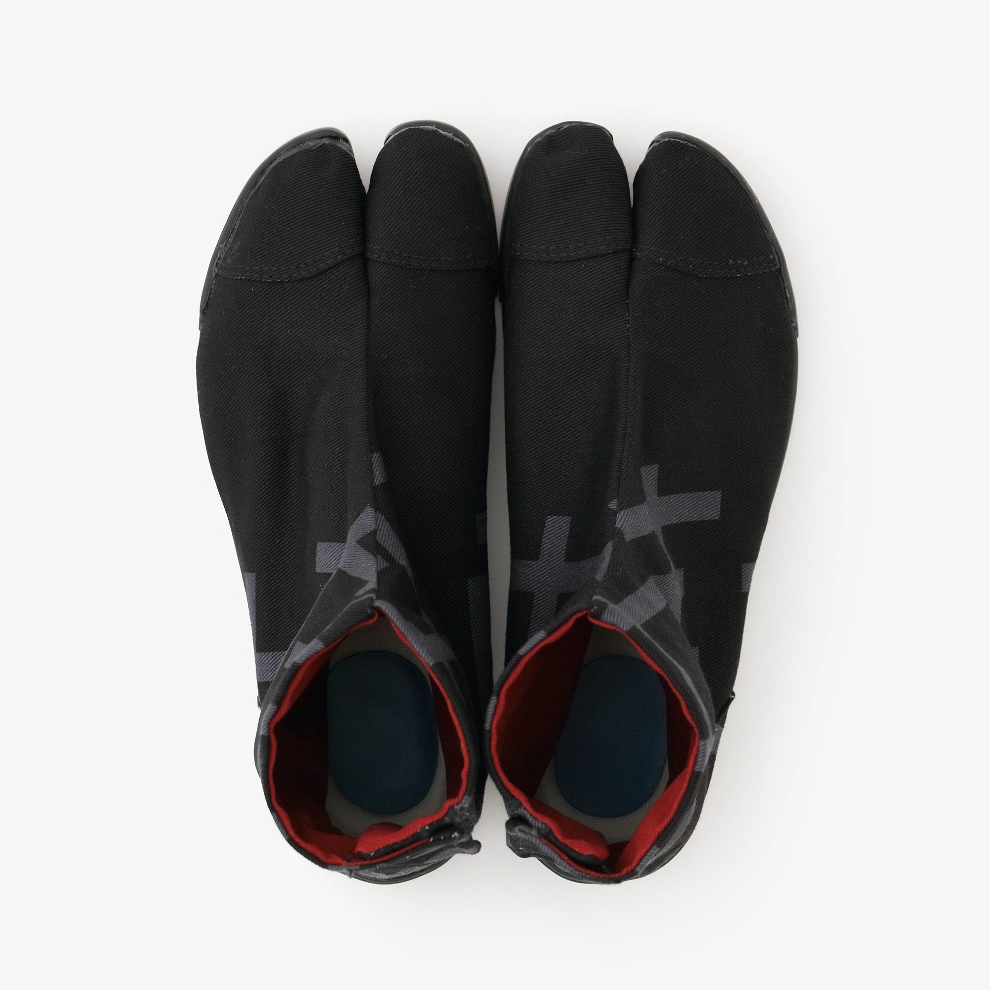 5-teiliges Tabi mit Schritt/Stück