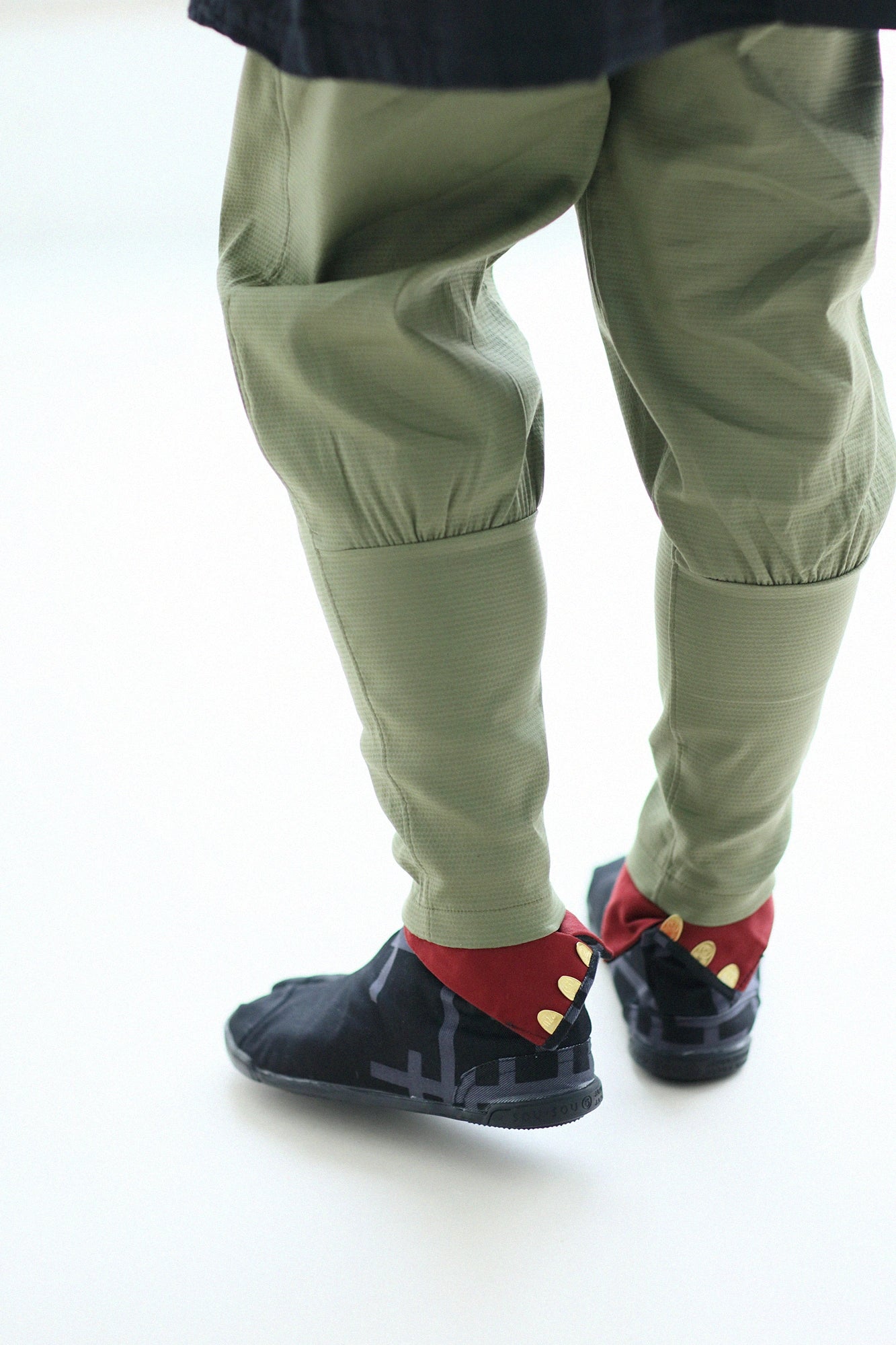 5-teiliges Tabi mit Schritt/Stück