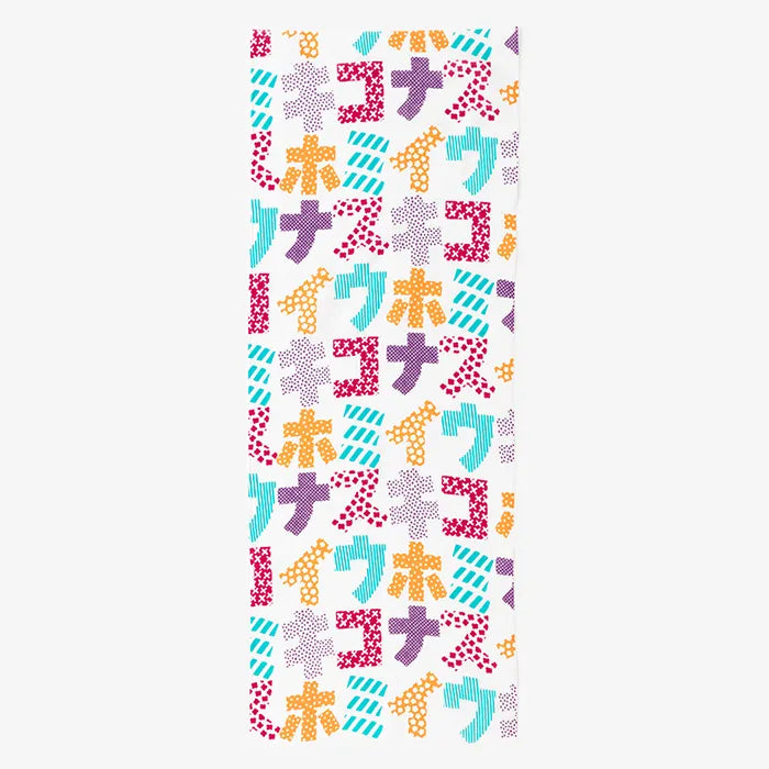 Étoffe Ise Momen / Tenugui en katakana