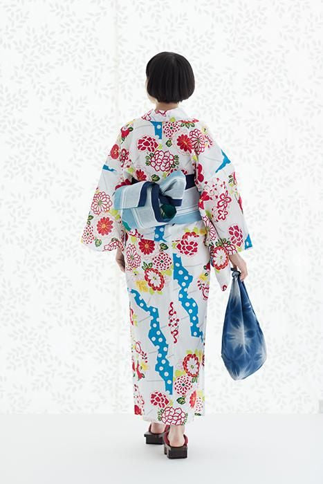 SOU・SOU×Kyoto Marubeni Yukata / Folding Fan Pure