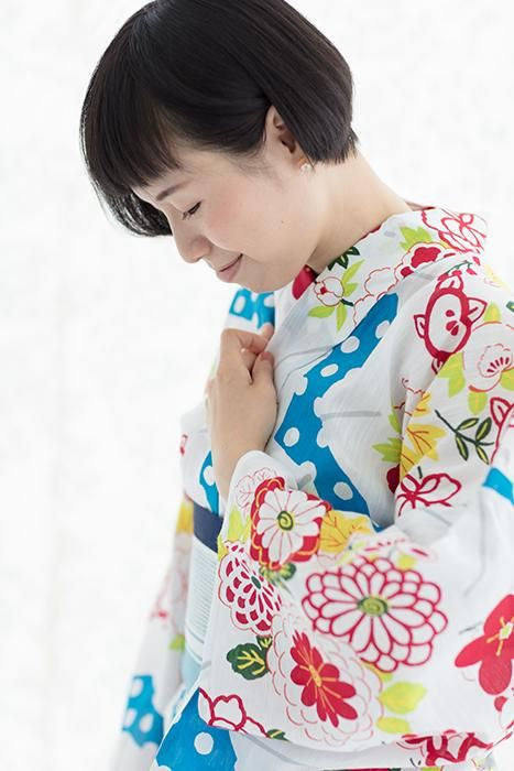 SOU・SOU×Kyoto Marubeni Yukata / Folding Fan Pure