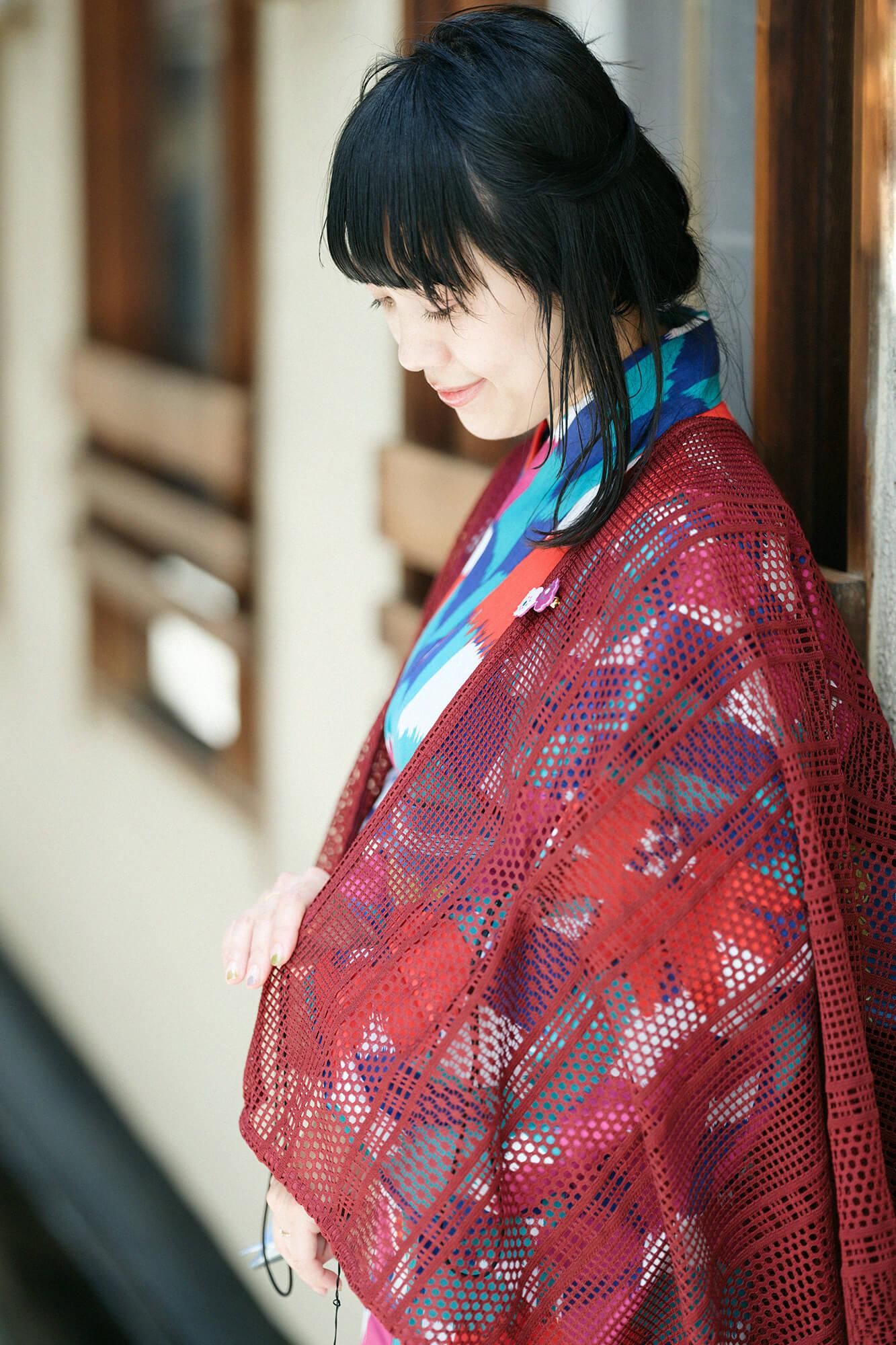SOU・SOU×京都丸紅 浴衣／花絣（はながすり） 鮮（さい）