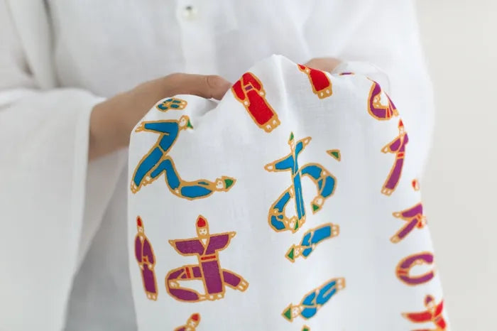 Ise Momen Textil-Tenugui/Hitomoji