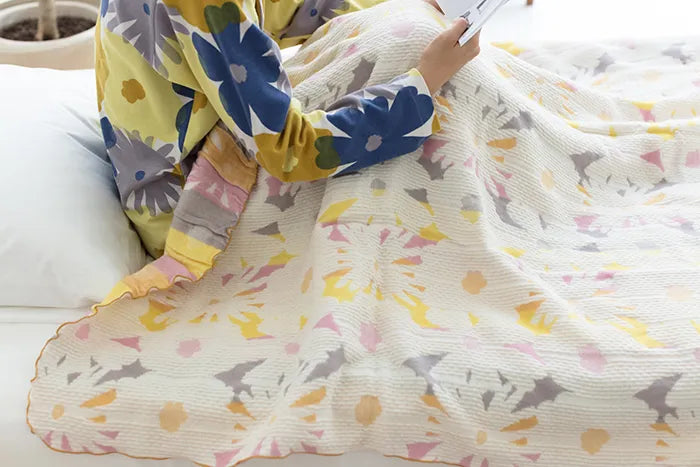 Chikiri WeaveJacquard Blanket / Oraka Yusai▲