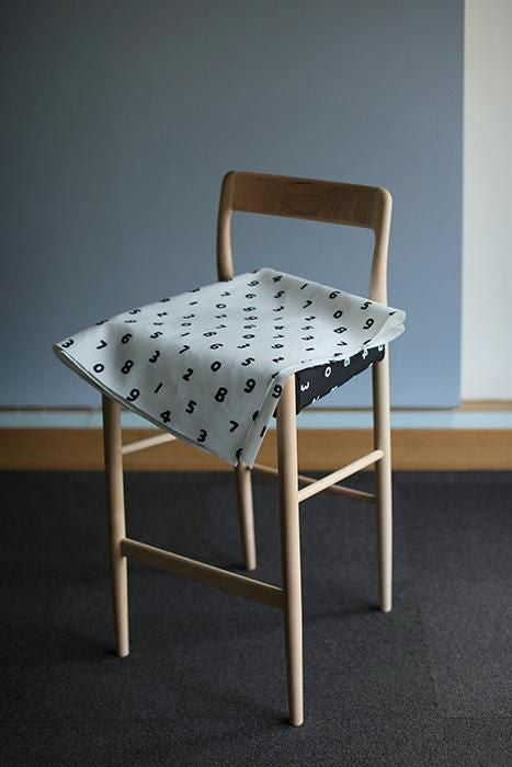 【1-3개월 후 발송】SOU・SOU× Coccole Tino 카운터 의자 /SO-SU-U 흰색