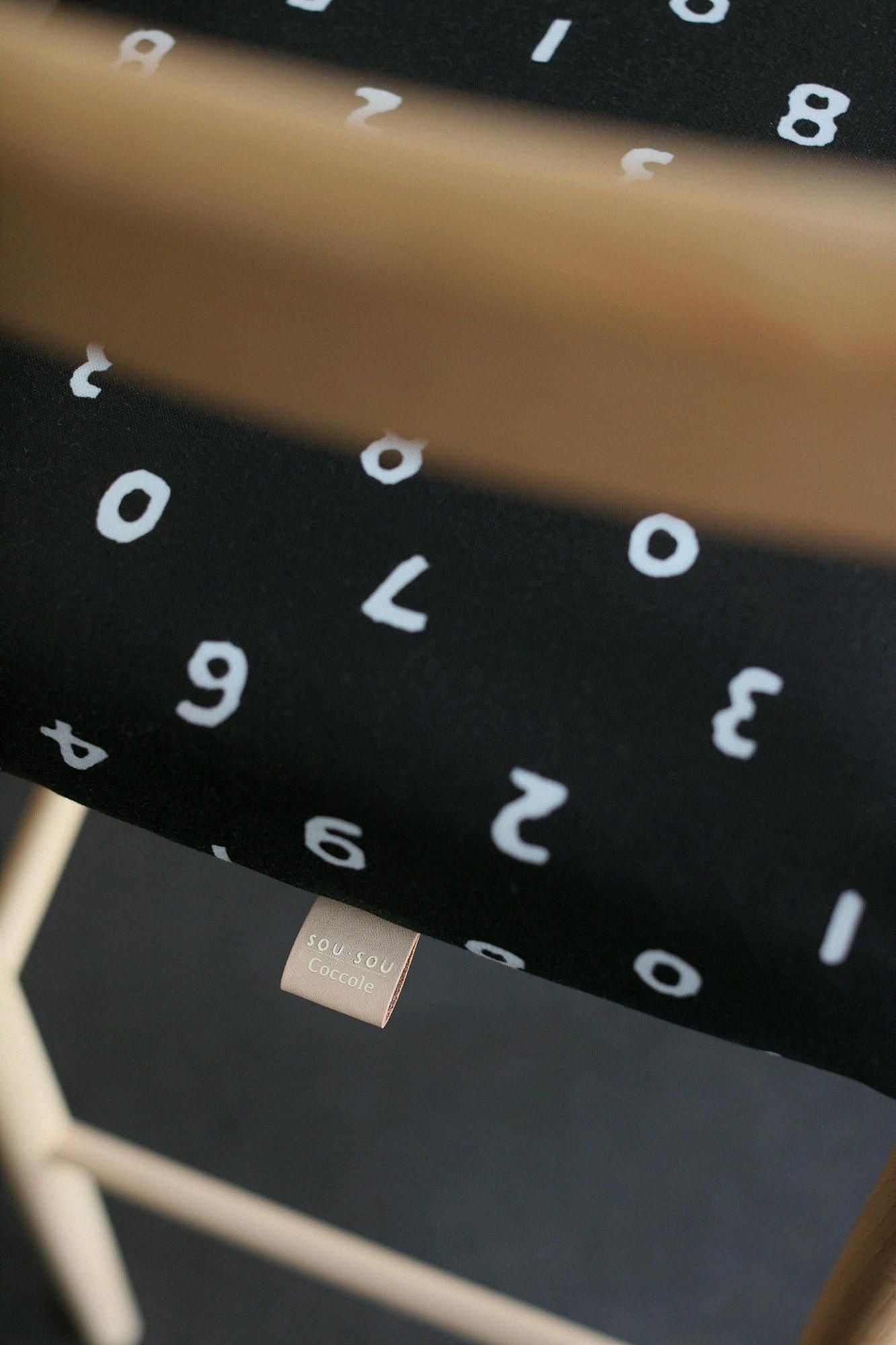 【1-3개월 후 발송】SOU・SOU× Coccole Tino 카운터 의자 /오오라카 검은색