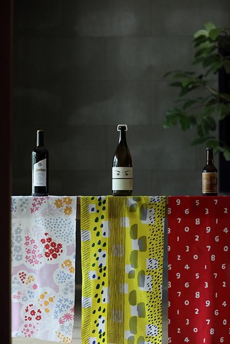 Ise Momen textile tenugui/Roji