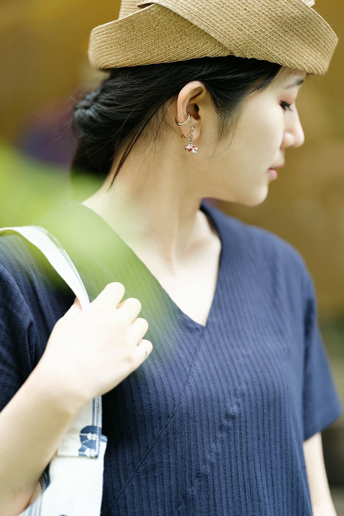 타카시마치지미 40/20 아키하 Nukieriri ryoi /남색