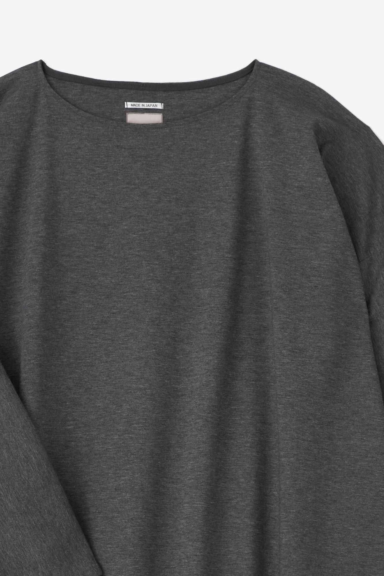 Ponte Fabric Royal Cool B.N. Long Sleeve One Piece /  Ink Grey
