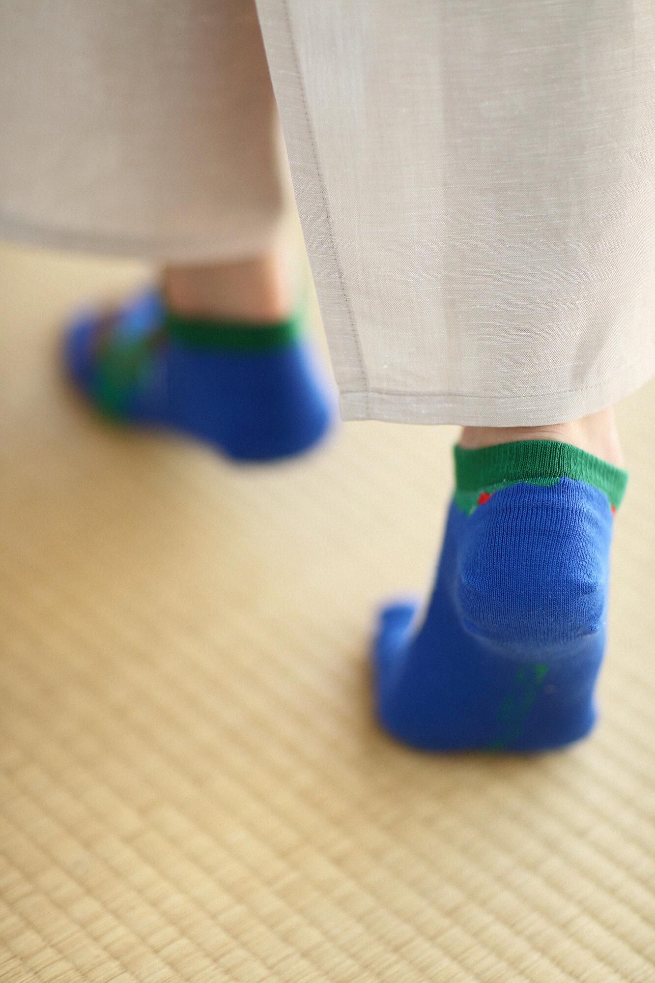 Tabi Socks（Low-cut）／Jakuchu, Birds and Animals in the Flower Garden Recreation【Men・Women】
