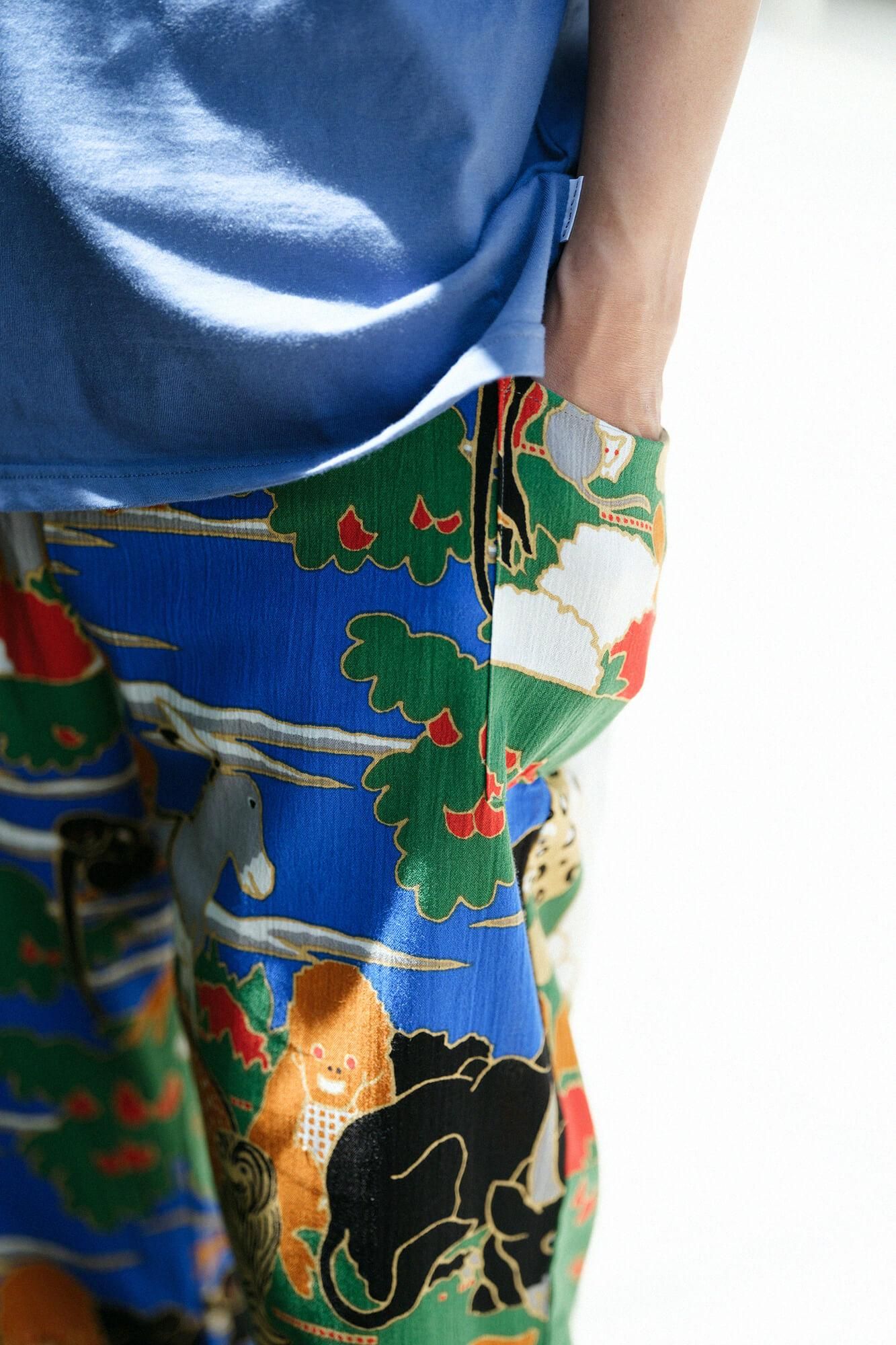 Chijimi Takashima 20/20 Enyuu Hose/Jakuchu Paravent mit Vögeln, Tieren, Blumen und Bäumen