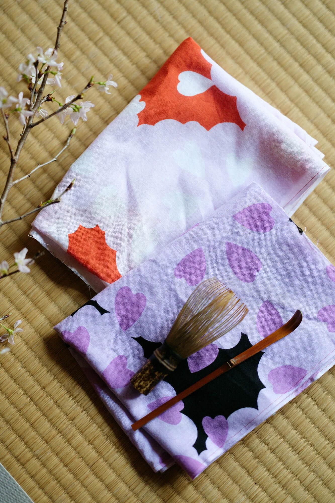 Ise Momen Textil-Tenugui/Ranman Yozakura