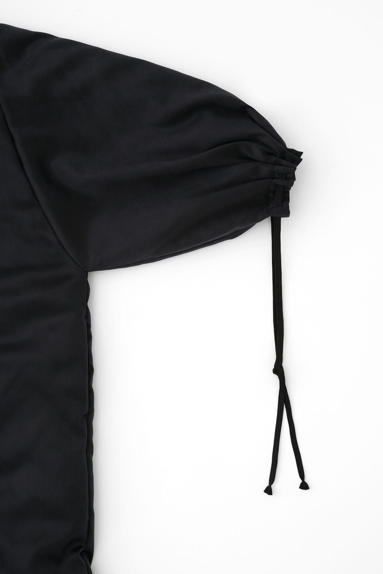 [Disponible uniquement sur le net] Faux nubuck Manches Nagajinbaori Imperial (Kyuuchusode) Batting (nakawataase) / Noir bleu marine (Kurokon)