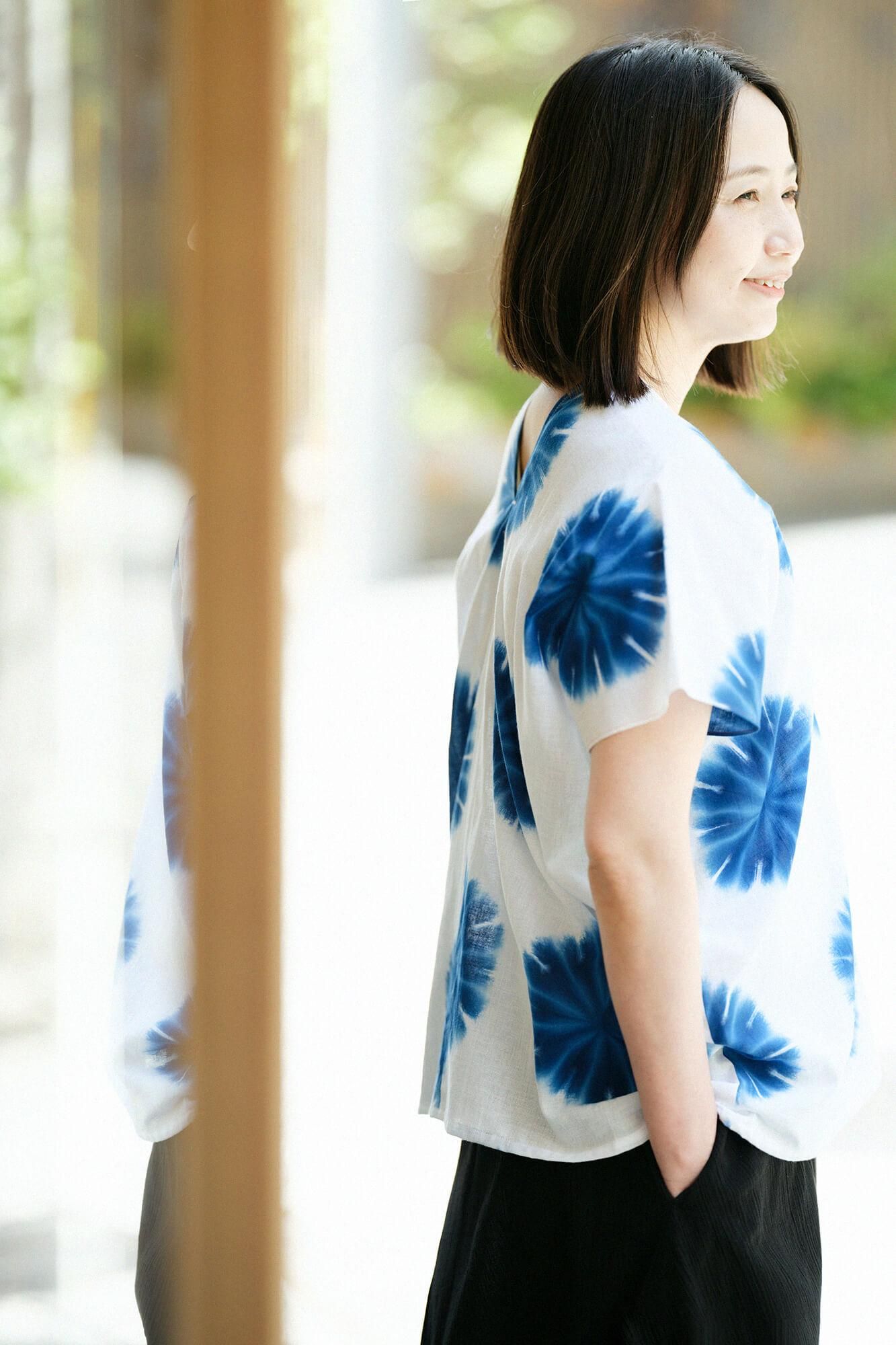 伊势木纹有松鸣海扎纹理（发髻）方衣（Futatsumi）/ Chomasa Asanoha（Asanoha）2