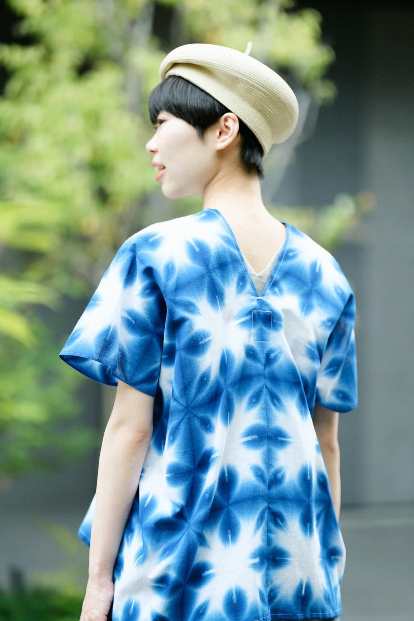 ISE棉花，Arimatsu Narumi Shibori，文字，窗扇，两体，两体，Zhang Zheng，Sekka 2