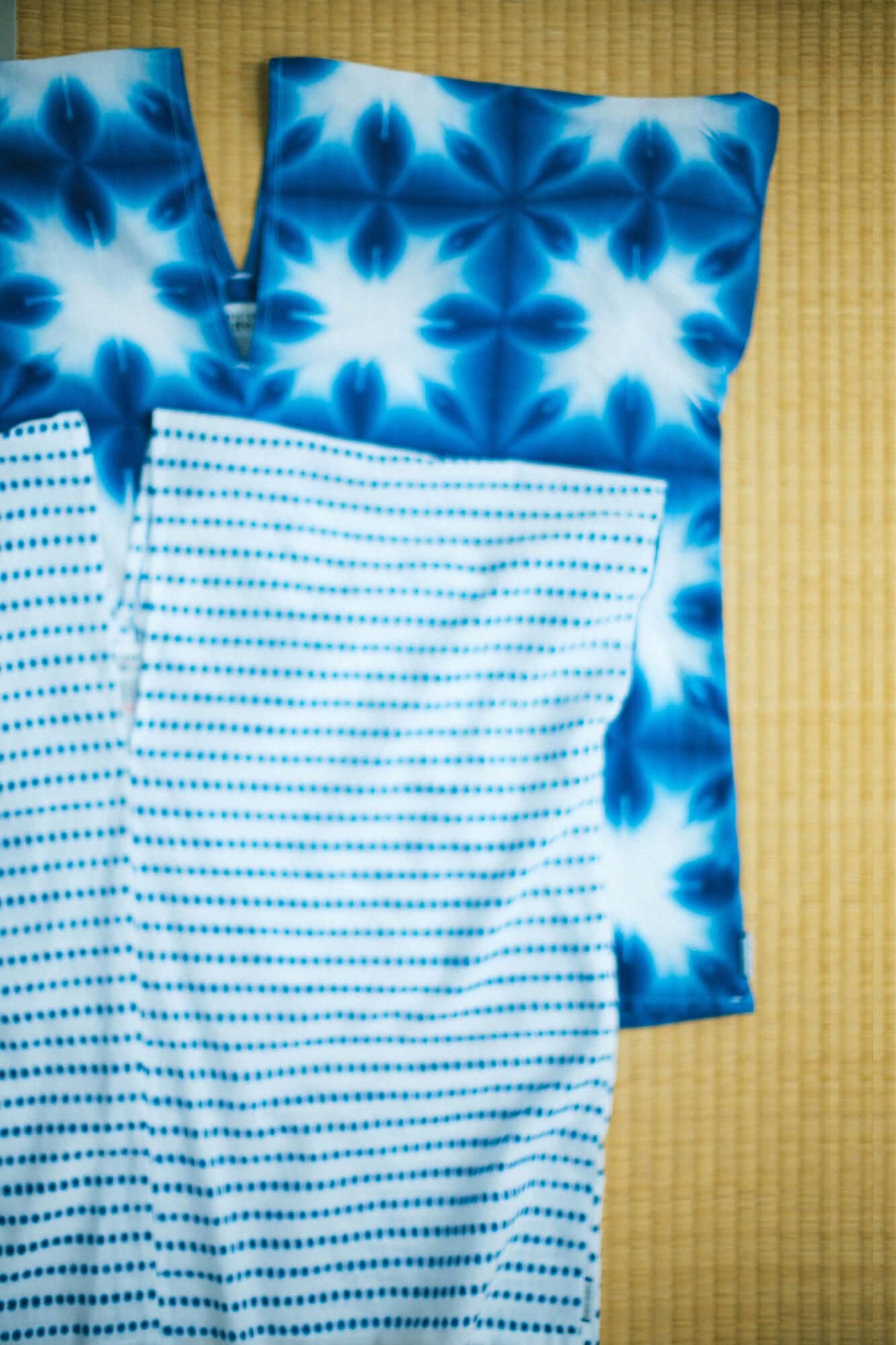 ISE棉花，Arimatsu Narumi Shibori，文字，窗扇，两体，两体，Zhang Zheng，Sekka 2