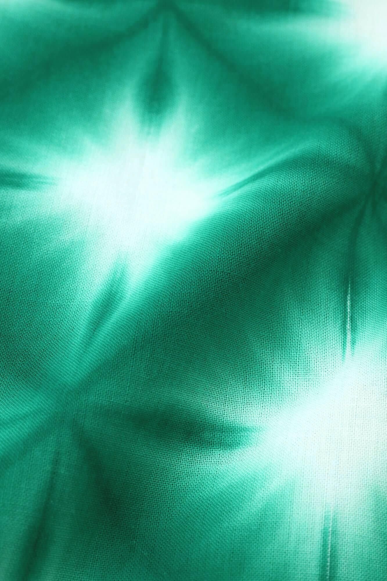 ISE棉花，Arimatsu Narumi Shibori，文字，窗扇，两体，两体，Zhang Zheng，Sekka，绿色5