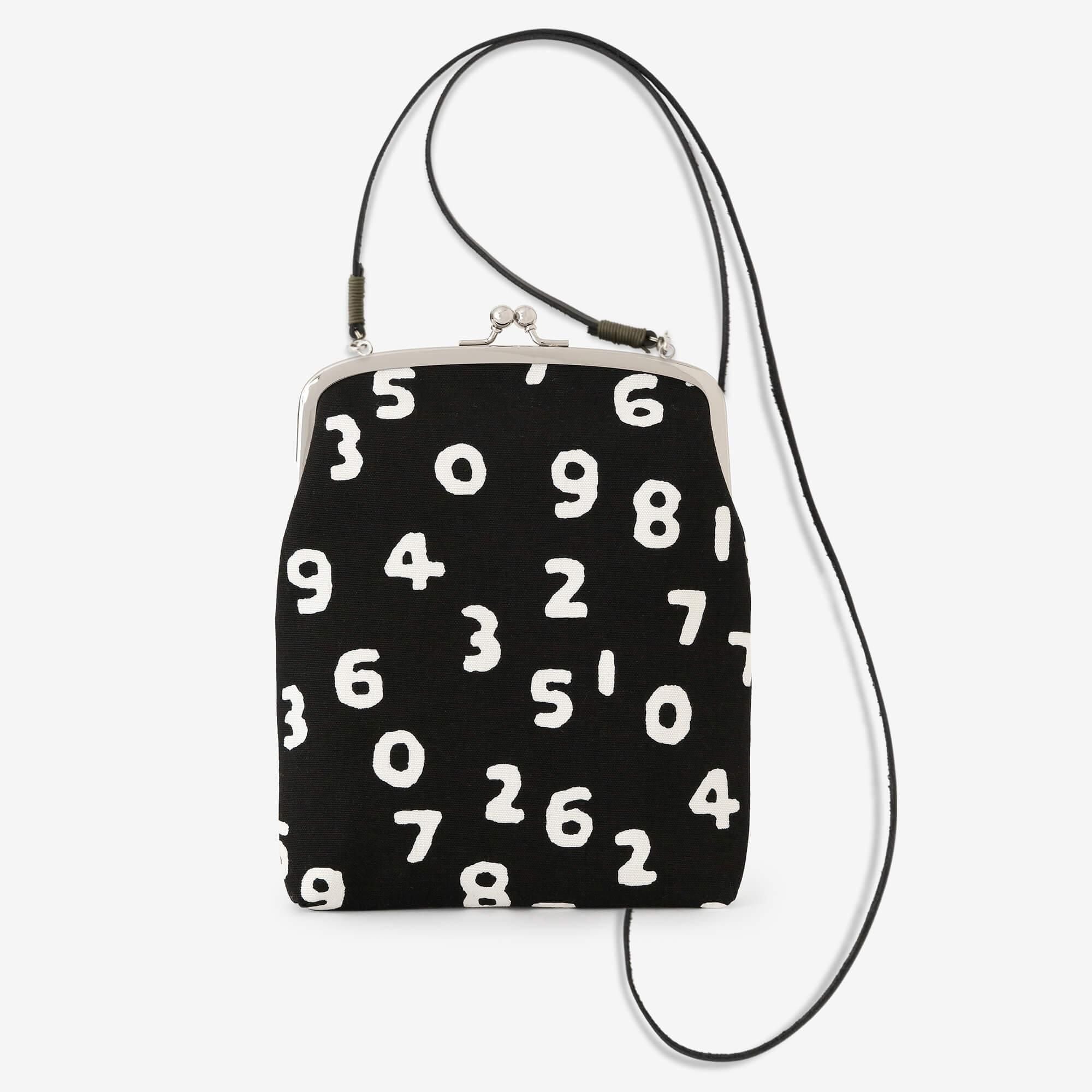 12号帆布 軟（なん）がま口 （大）（110cm革ひも付き）／SO-SU-U昆（こん）