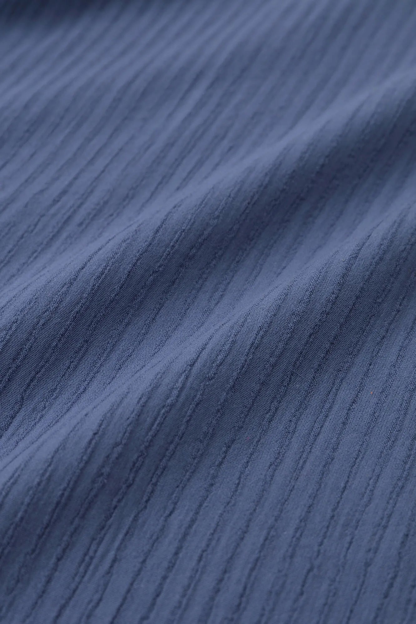 Takashima Shukusaku 40/20 Airweave (Akiha) Vierwinkel-Kleidung / Einsamkeitsblau (Sabigunjō) 