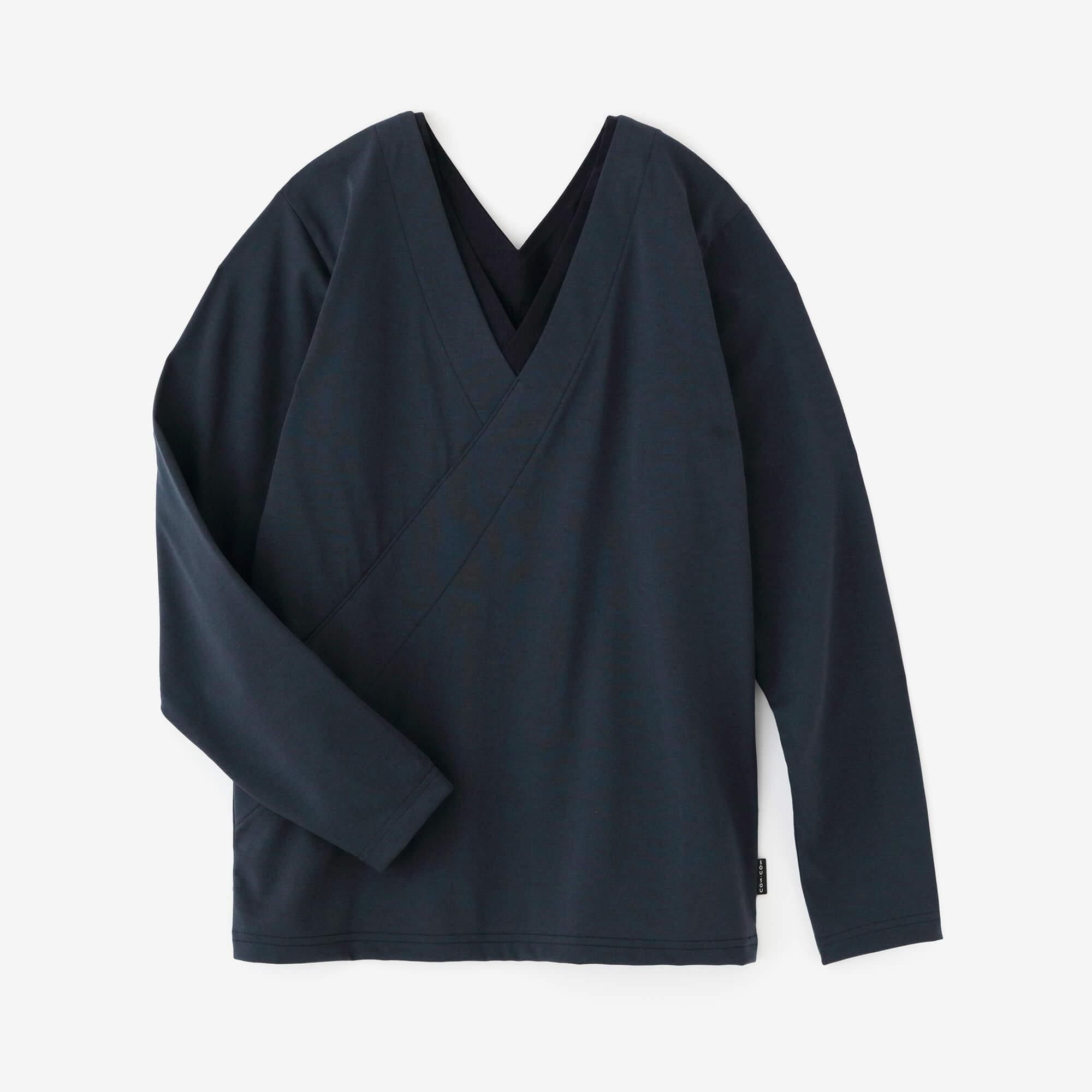 110쌍 쵸쵸멘 누키 항에리 지반 10부／짙은 남색