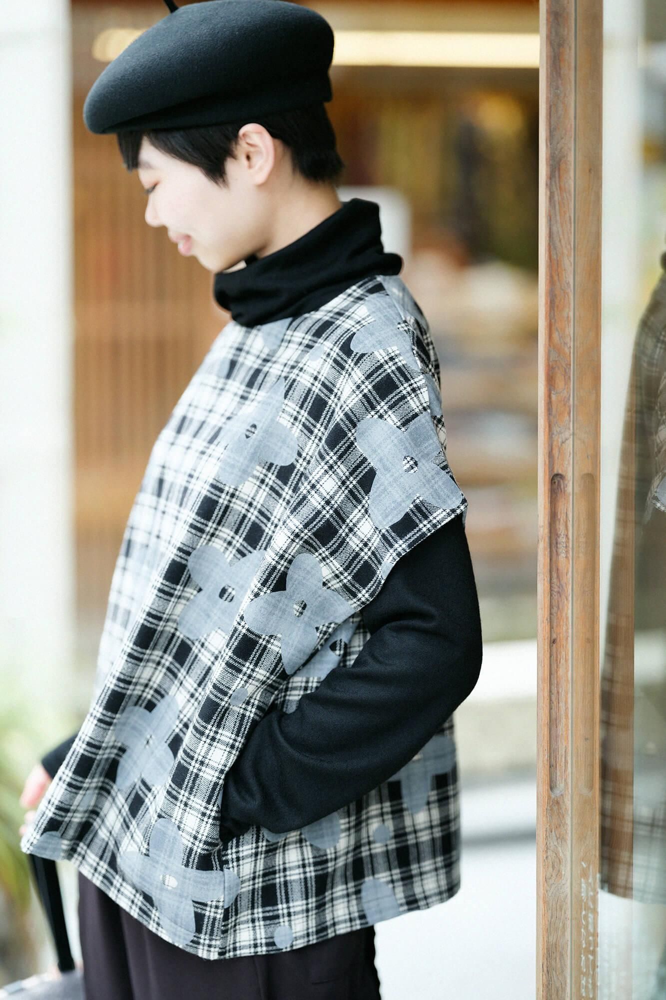 [온라인 전용]소모 코우시오리 사각형옷 어깨라인(카타 센)/산꽃바람