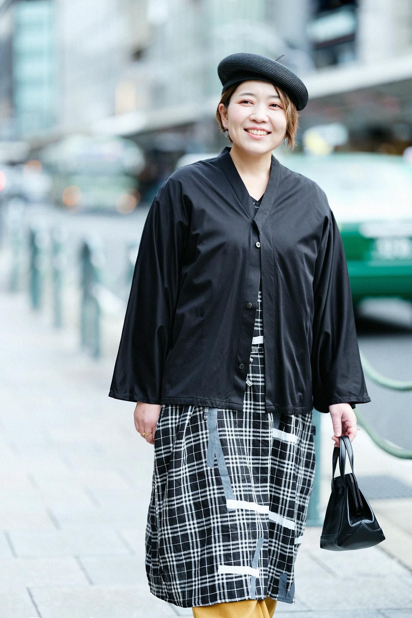 Col fin en coton cupra Ami (naginata karigoromo) (sazareri) Short(Mijikatake)/Nurebaïro (Nurebaïro)