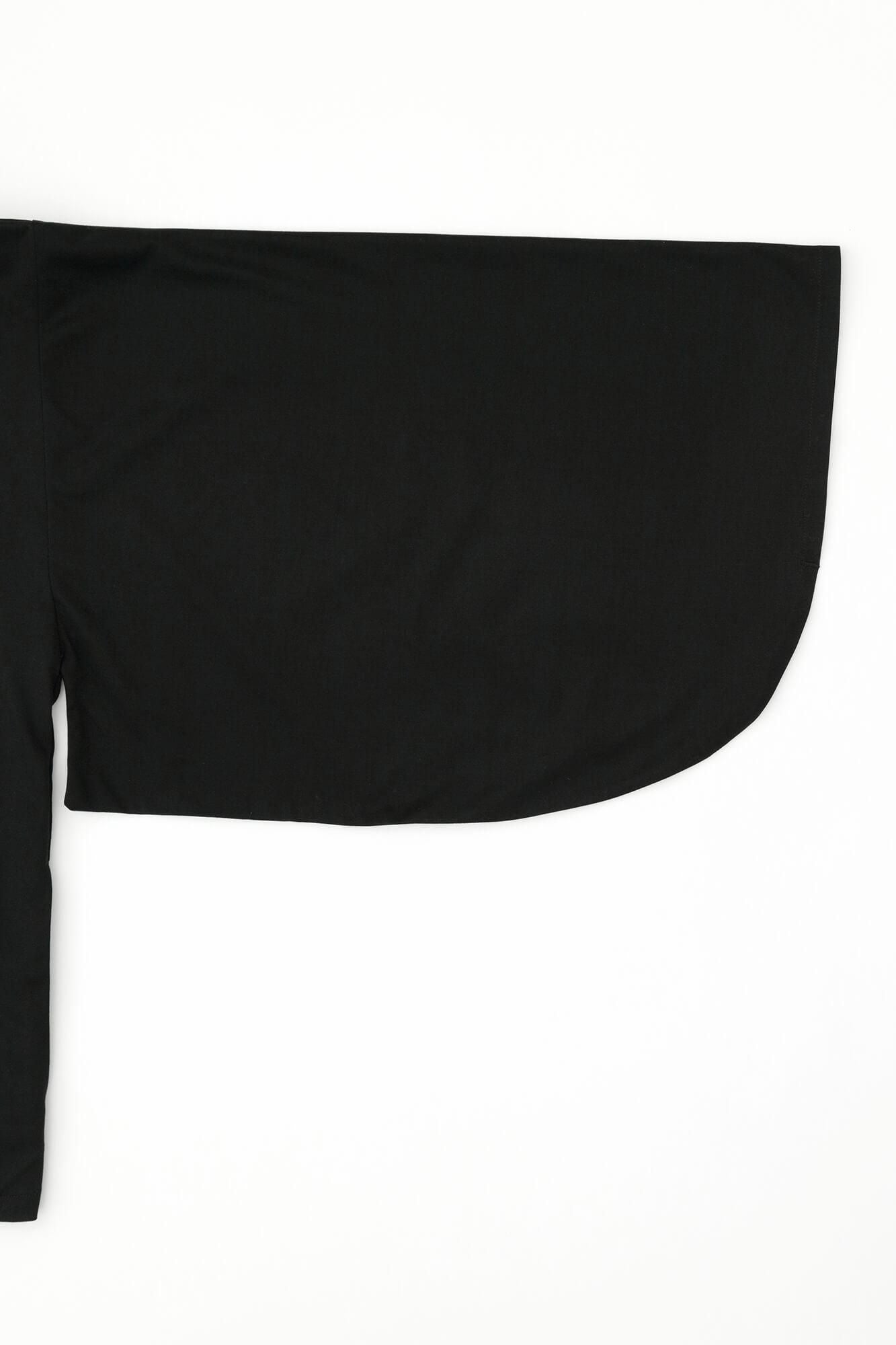 Col fin en coton cupra Ami (naginata karigoromo) (sazareri) Short(Mijikatake)/Nurebaïro (Nurebaïro)