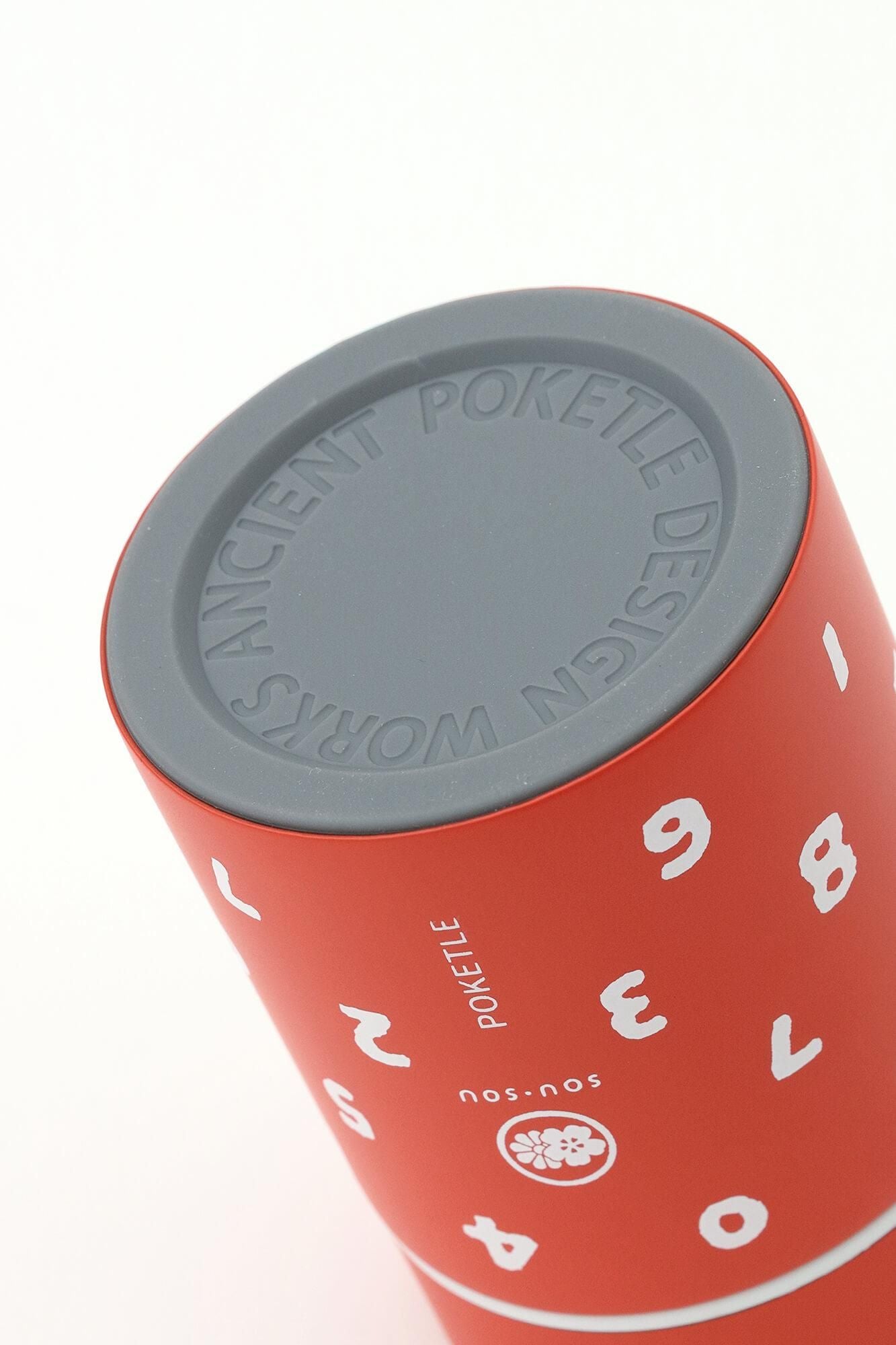 SOU・SOU×POKETLE 160 Suppenflasche (matt)/Apfel