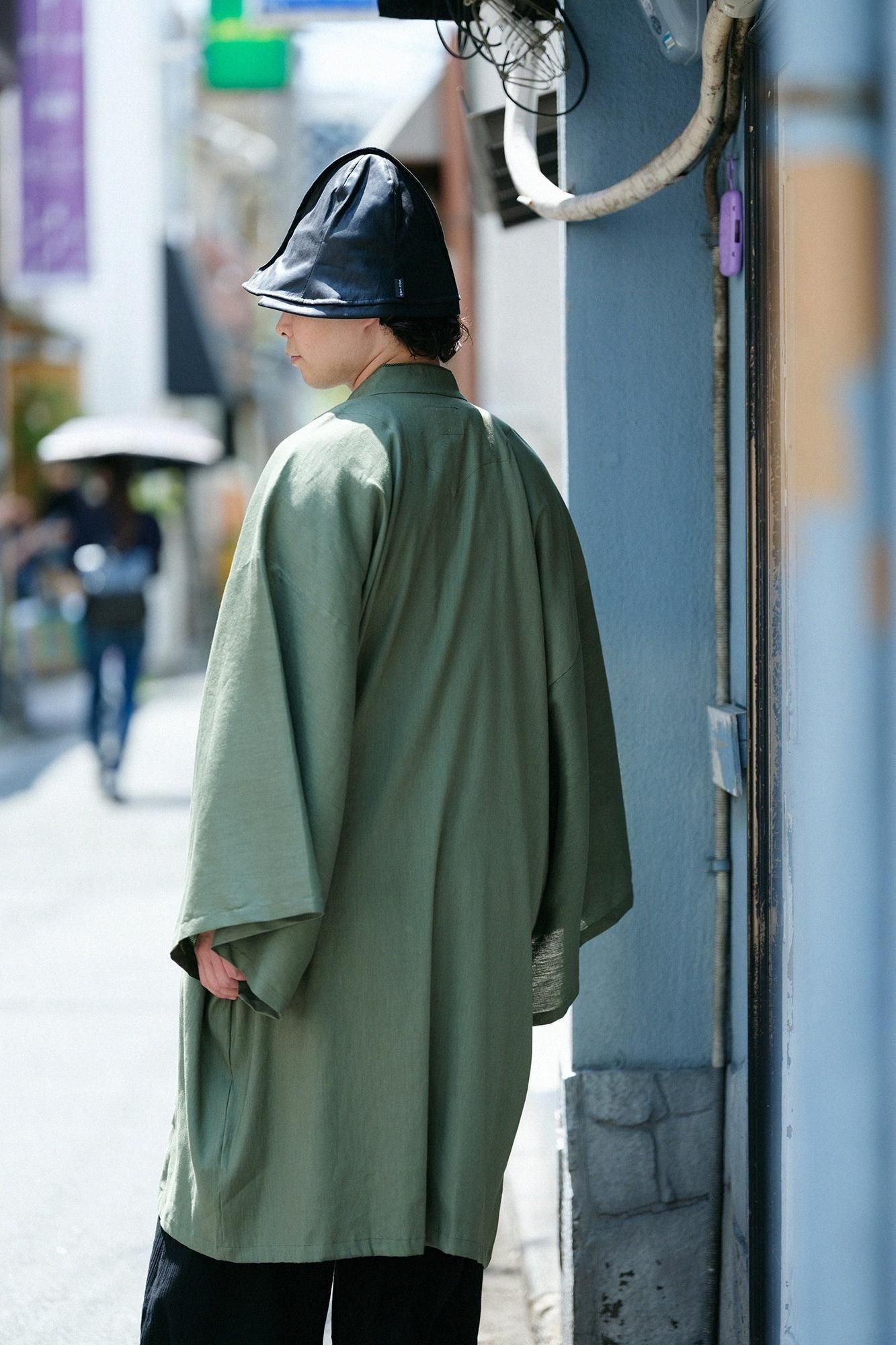 Lin Rayonne Shinshu Haori (Ken) Simple (Hitoe)/Miru-iro