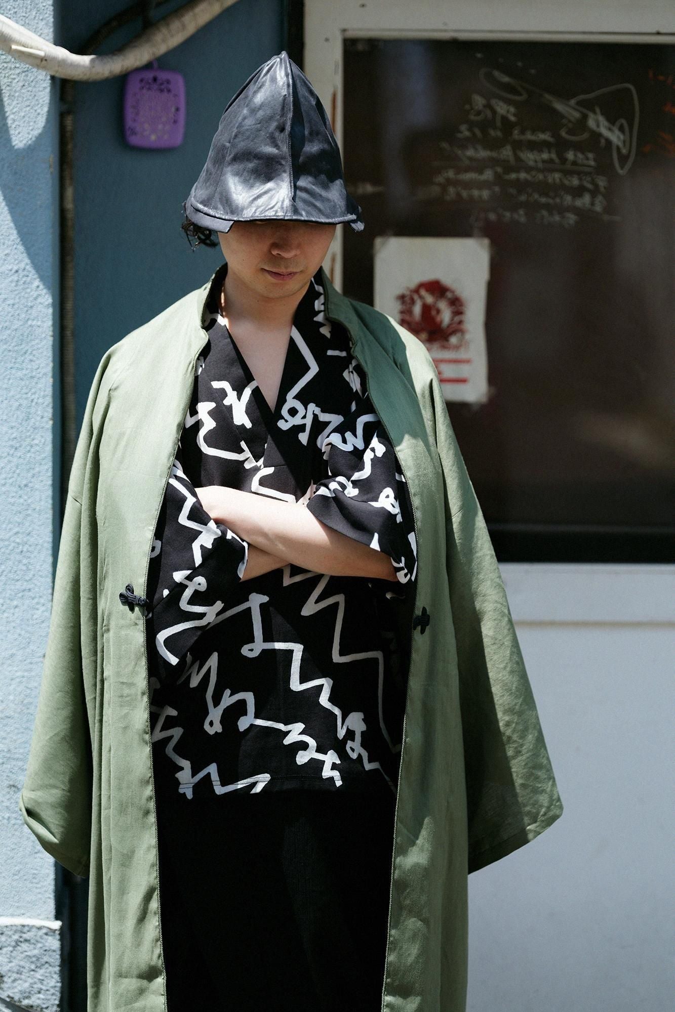 Lin Rayonne Shinshu Haori (Ken) Simple (Hitoe)/Miru-iro