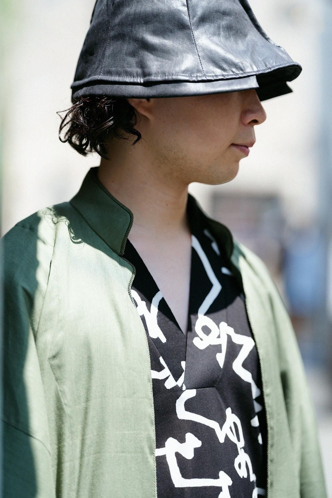 Lin Rayonne Shinshu Haori (Ken) Simple (Hitoe)/Miru-iro