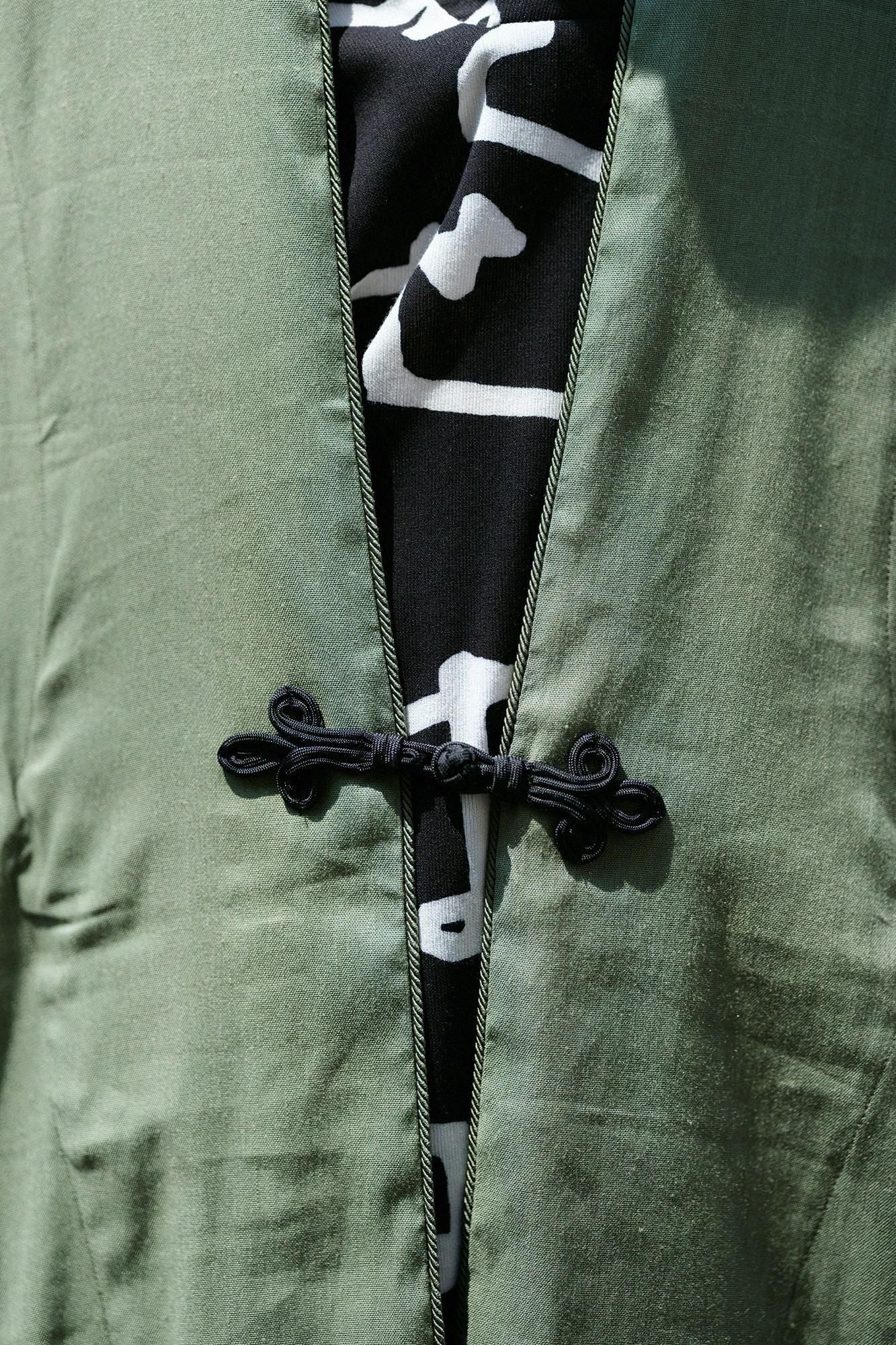 Lin Rayonne Shinshu Haori (Ken) Simple (Hitoe)/Miru-iro