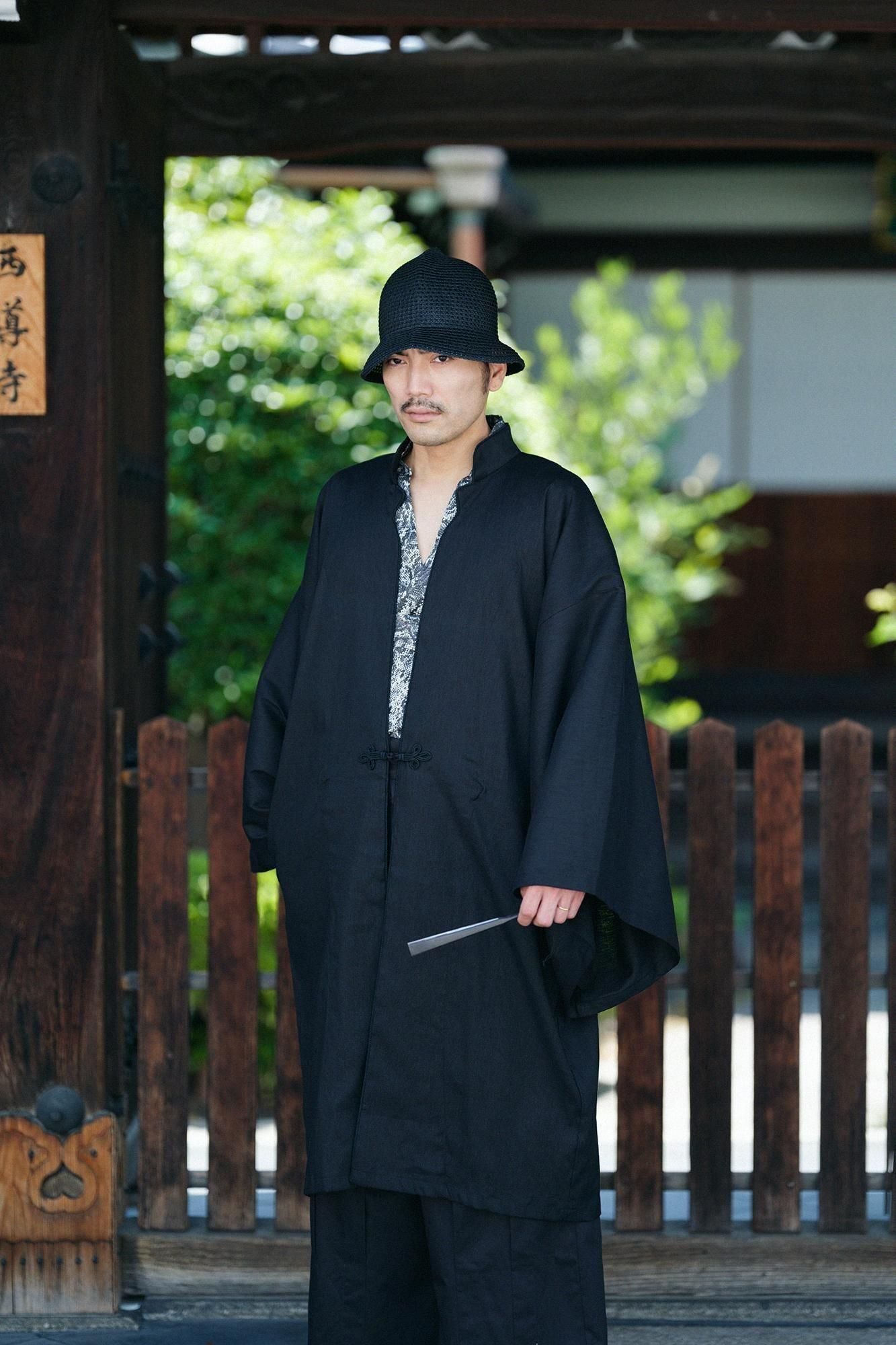 Lin Rayonne Shinshu Haori (Ken) Simple (Hitoe)/Nurebairo (Nurebairo)