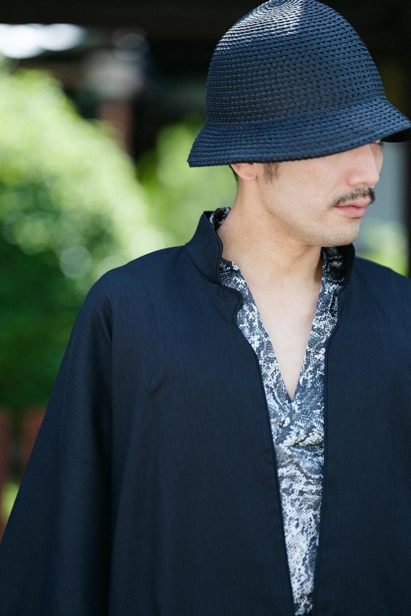 Lin Rayonne Shinshu Haori (Ken) Simple (Hitoe)/Nurebairo (Nurebairo)