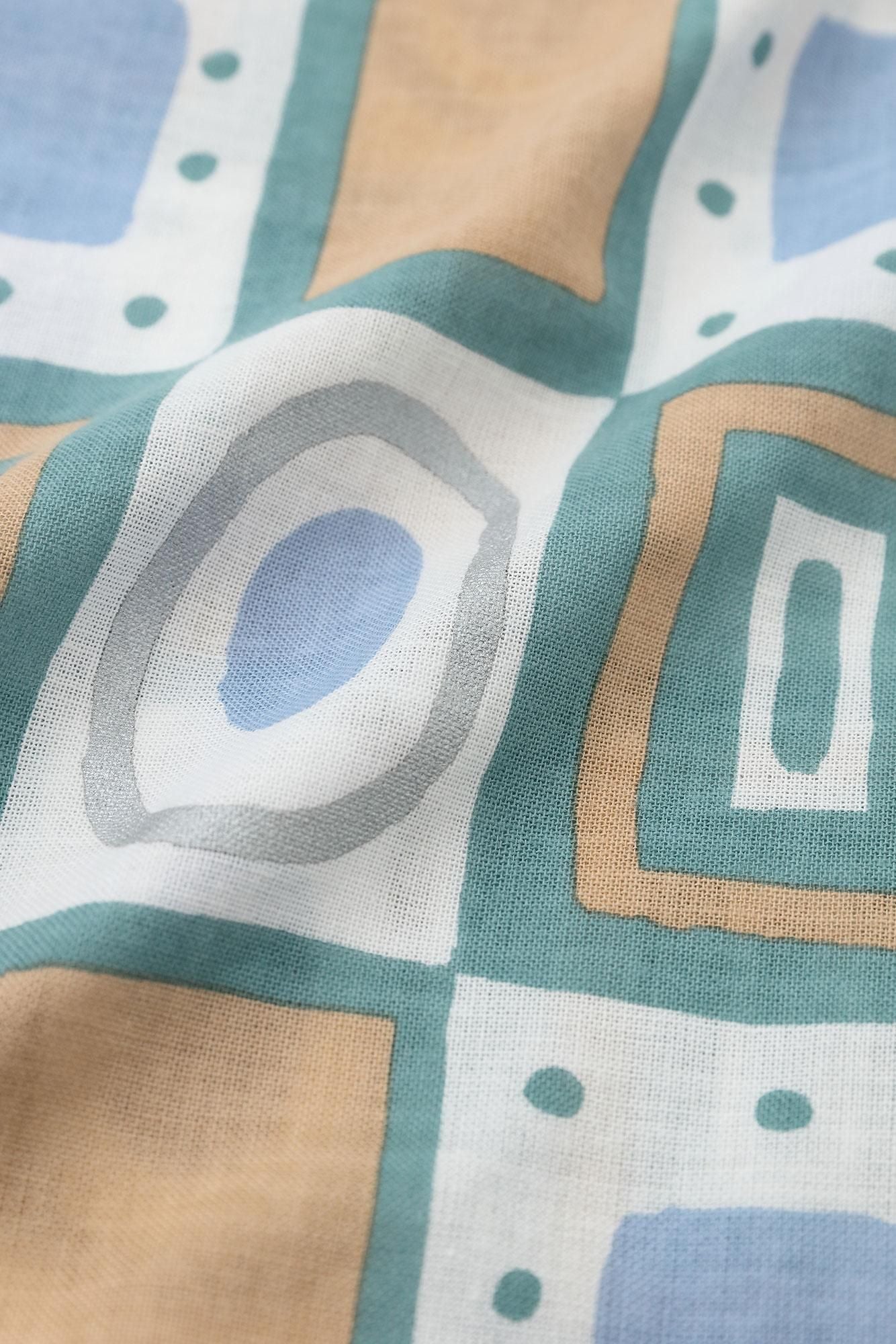 ISE棉文文字（BUN）方形衣服（正方形）两件车身/王牌（Kirifuda）