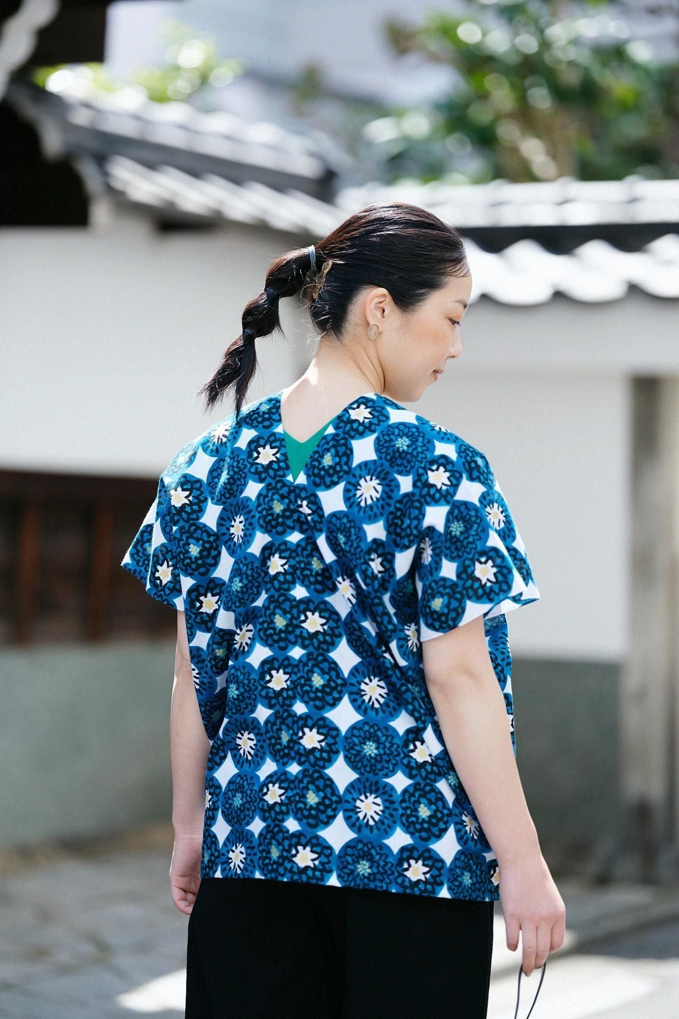 이세모멘 분 사각형옷 후타츠미／겨울국화