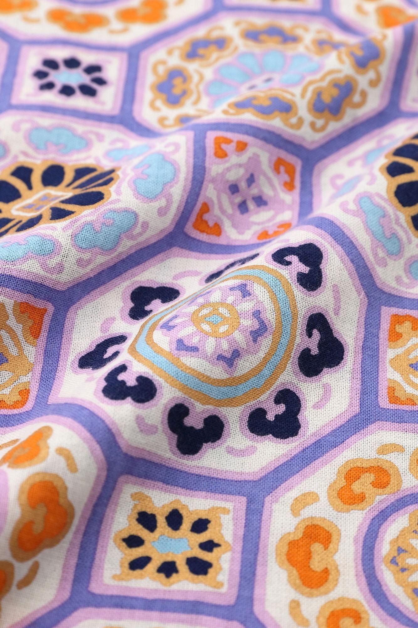 이세모멘 분 직사각형 원피스 후타츠미(후타츠미)/카레이 베니후지로