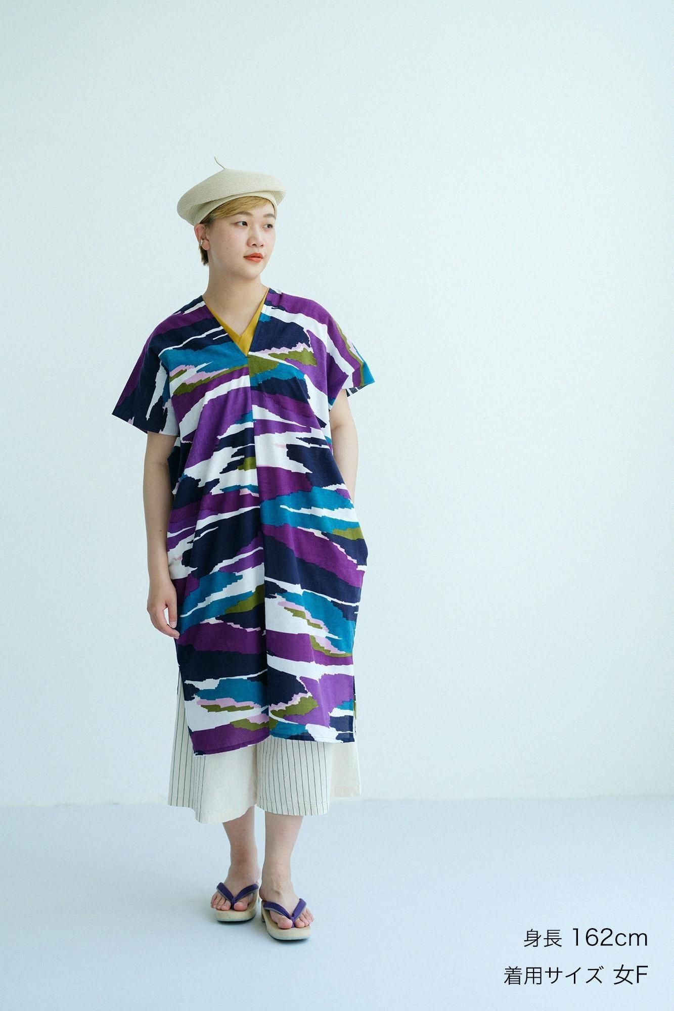 이세모멘 분 직사각형 원피스 후타츠미(Futatsumi)/훌륭한보기