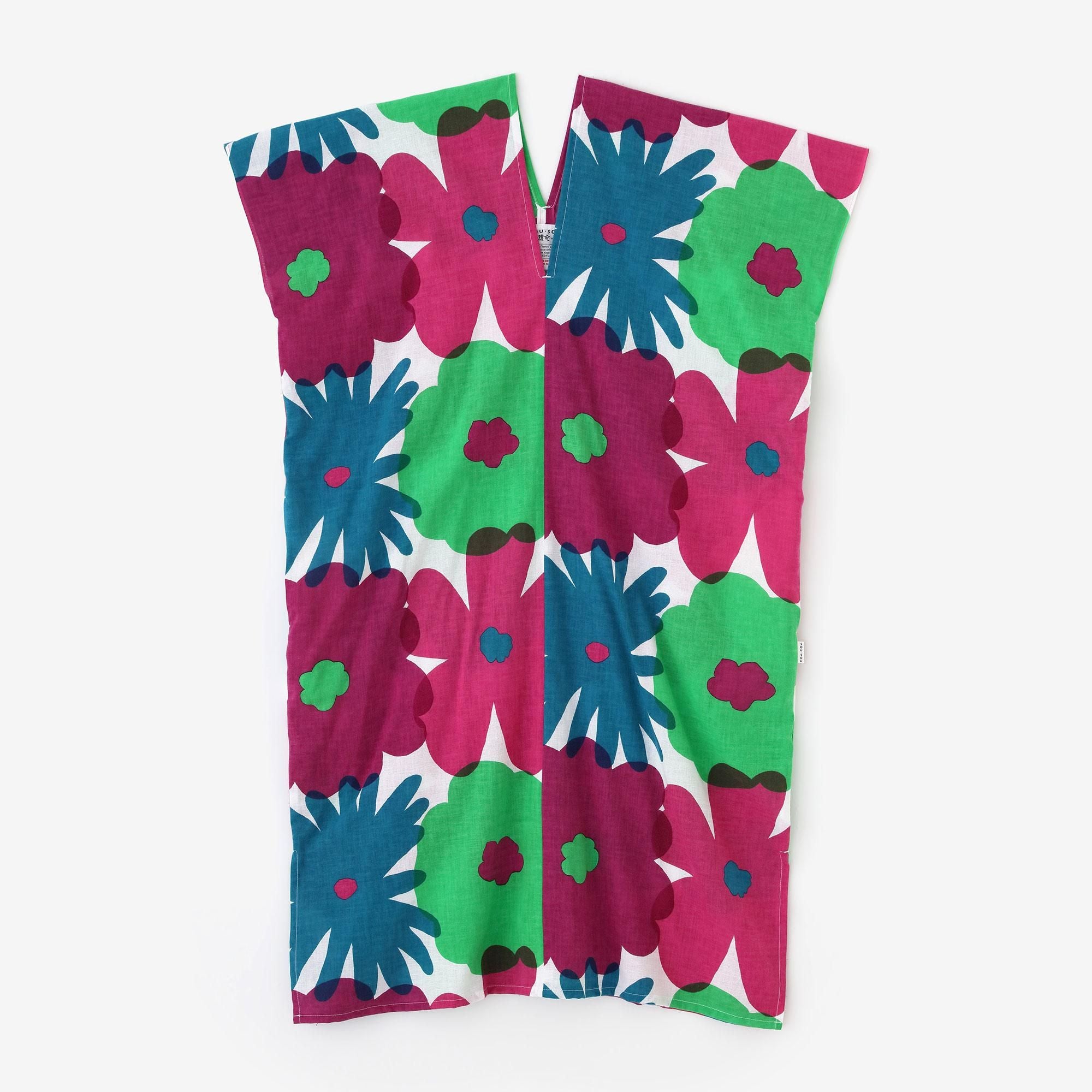 伊勢木綿 文（ぶん） 長方形衣（ちょうほうけい） 二つ身（ふたつみ）／おおらかとりどり 琉球（りゅうきゅう）