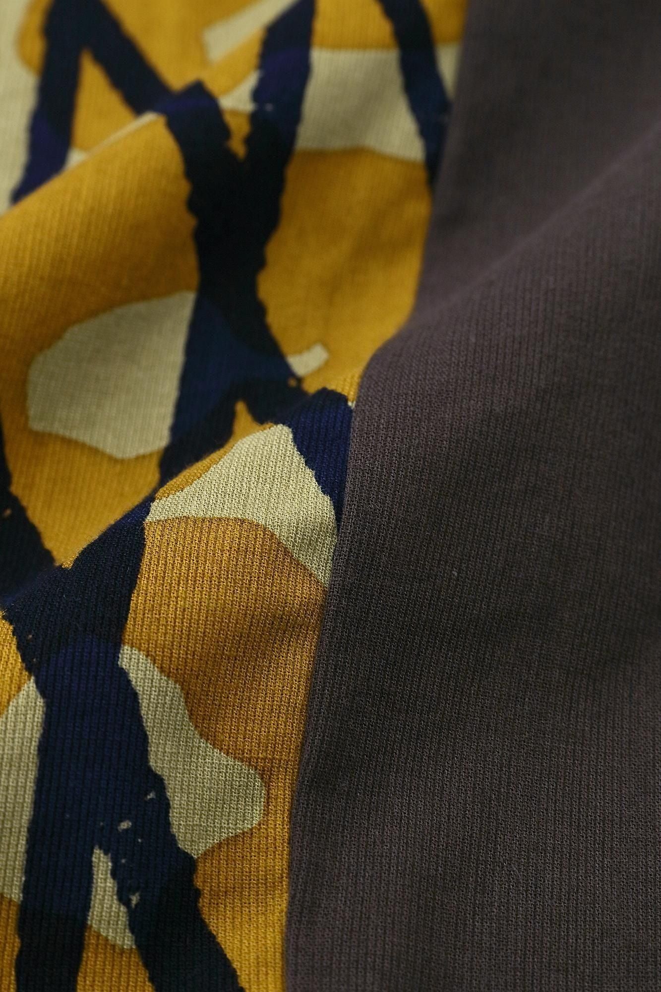 타카시마치지미 40/40 후우비 우에 카타미가와리（카타미가와리）／짙은회색(예) x아라시