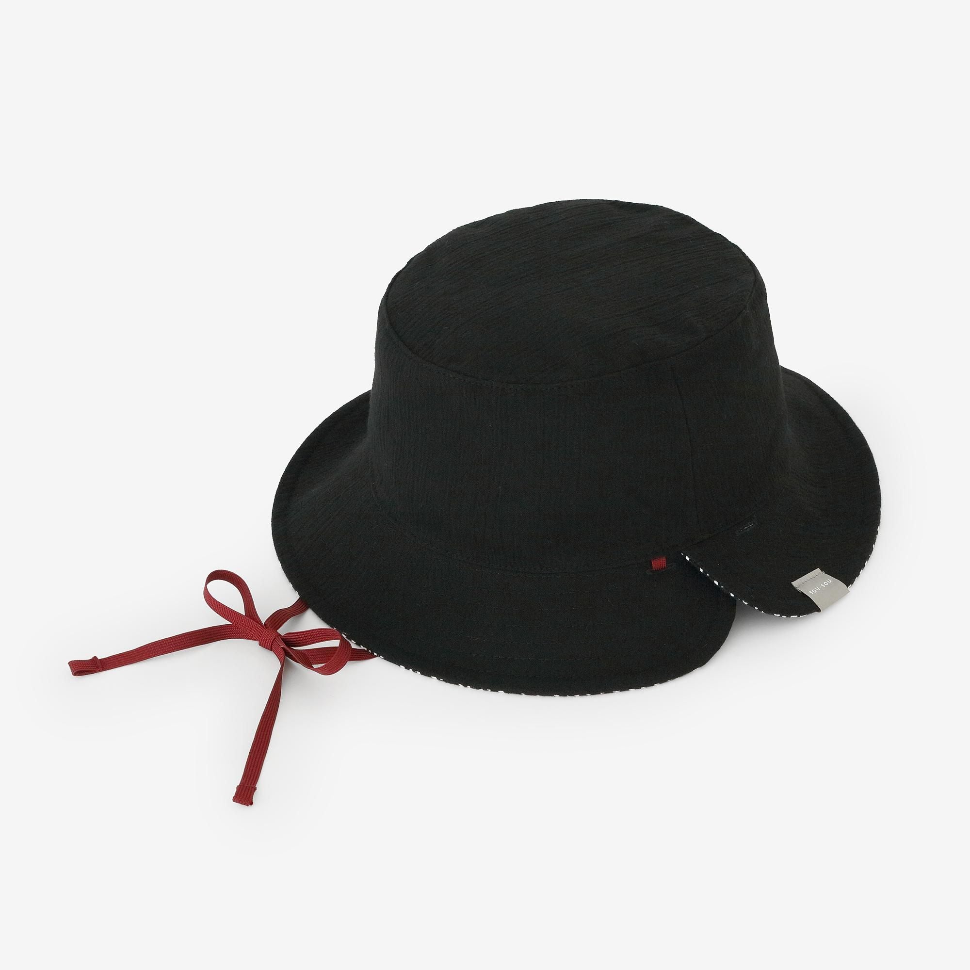 타카시마치지미 20/20 리버시블 BIKE HAT／마가사네  이끼에 검은 색 잉크 (Sumikuro)