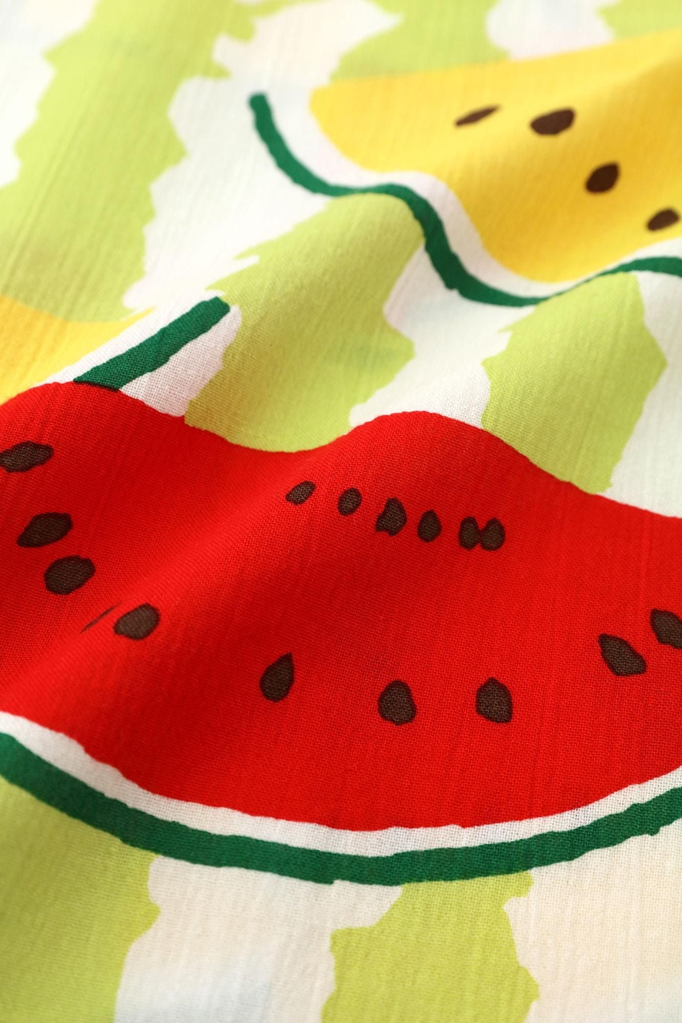 Takashima Jiji 20/20 Kurzarmshirt/Wassermelone