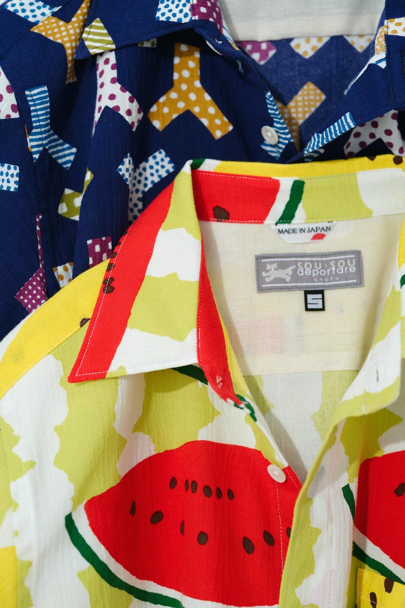 Takashima Jiji 20/20 Kurzarmshirt/Wassermelone