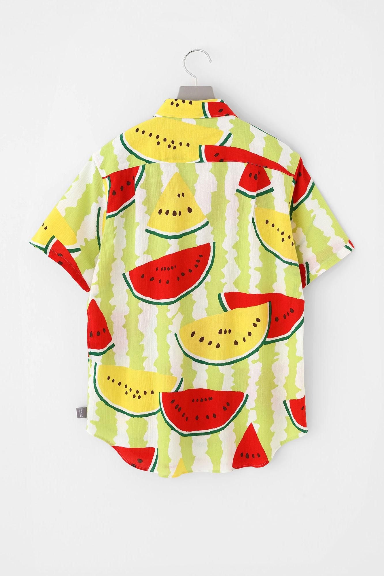 Takashima Jiji 20/20 Kurzarmshirt/Wassermelone