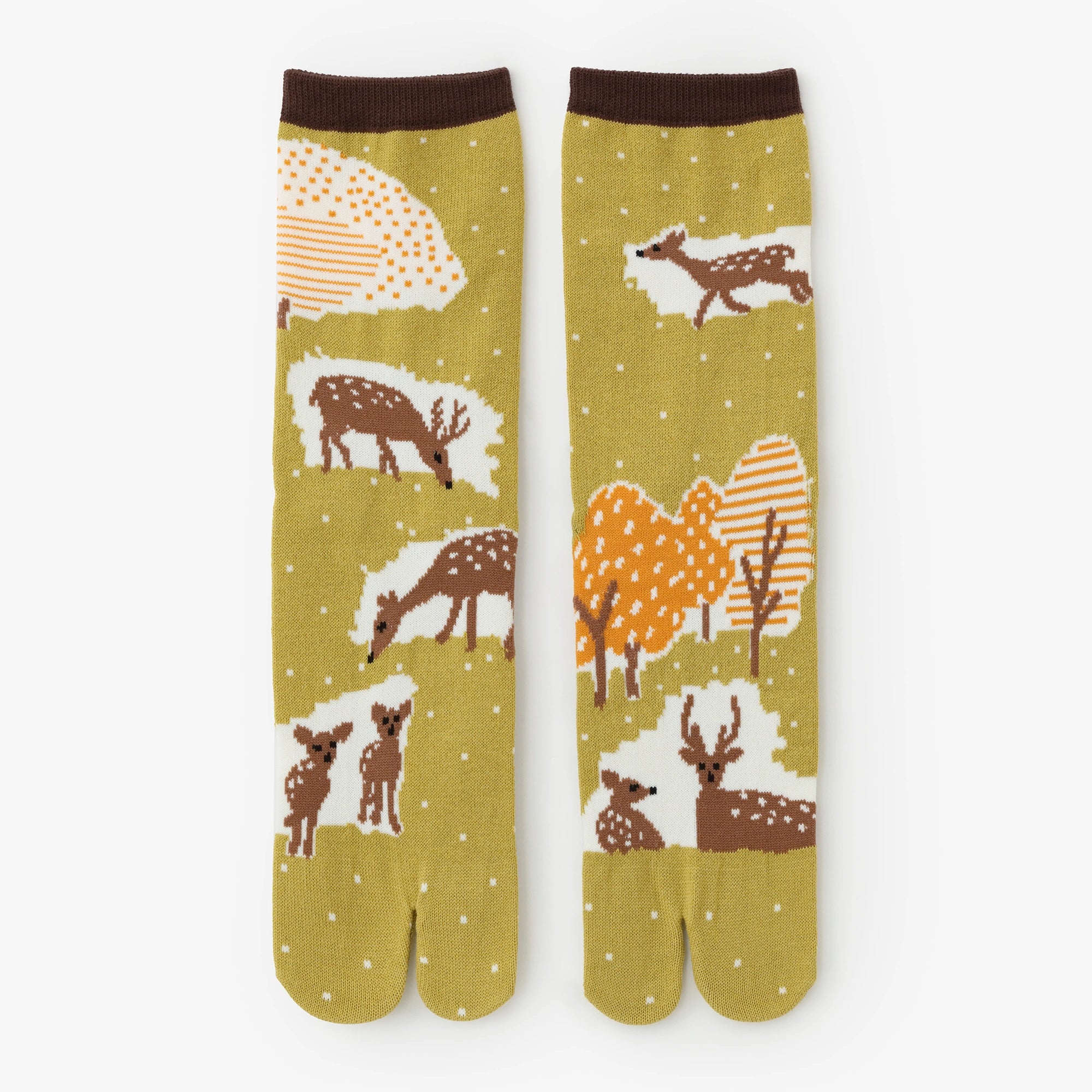 Tabi Socks (Mid-calf)／Deer【Men・Women】
