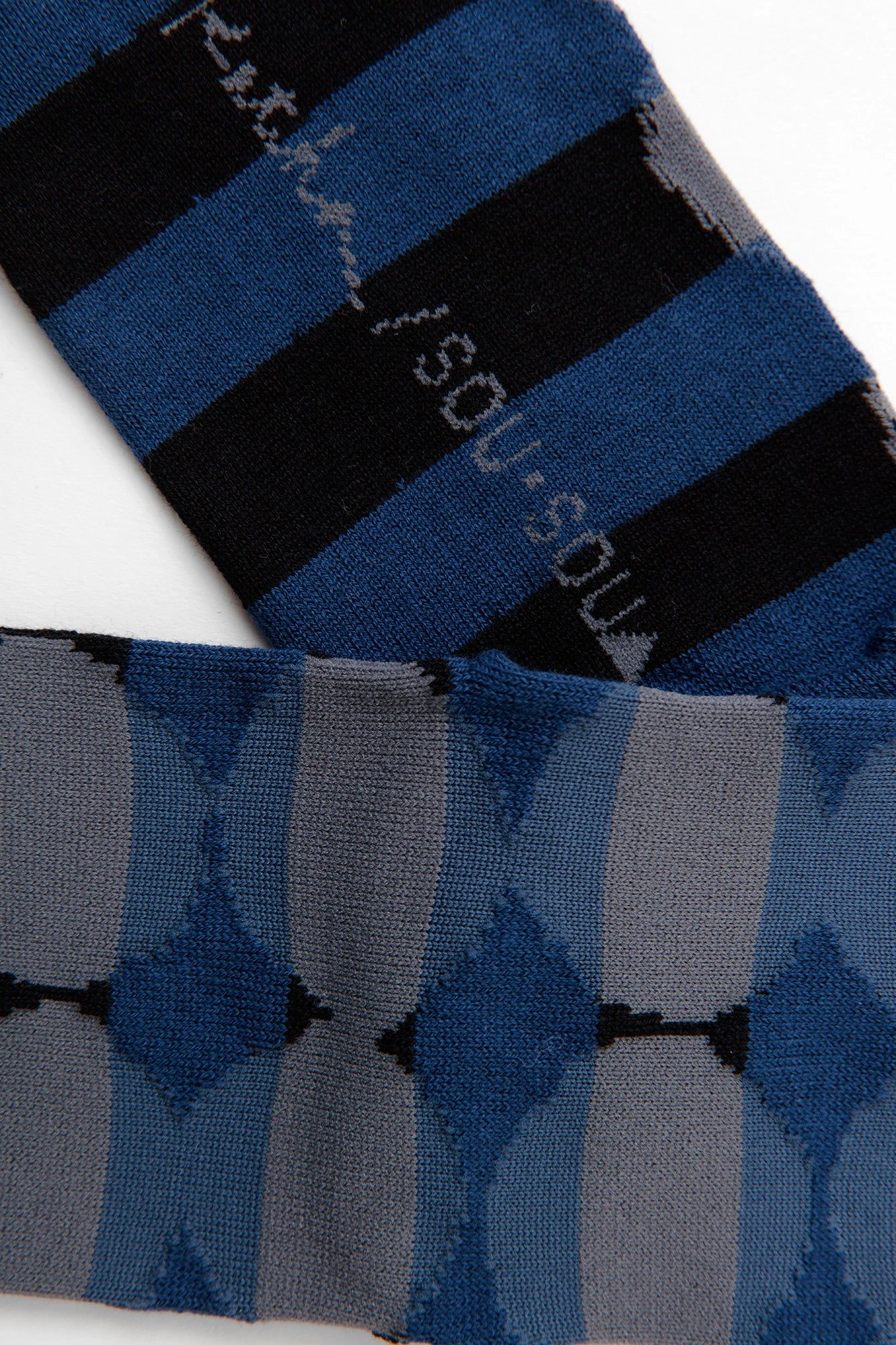 Tabi Socks（Under Knee）／Marbles & Borders Prussian Blue【Women】
