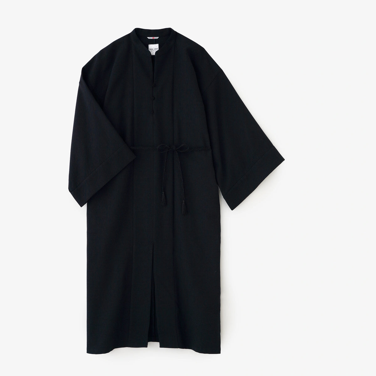【Expédition prévue vers le 17 novembre】Robe d’intérieur en rayonne matelassée, tissée à motifs, en vert profond 